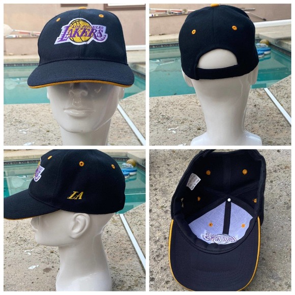 Vtg Los Angeles Lakers Hat - Picture 1 of 6